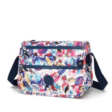 1128 Krinkıl Kumaş Bayan Postacı Omuz Çantası Smart Bags Selva