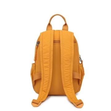 Smart Bags Mikro Poly Kumaş Küçük Boy Kadın Sırt Çantası 3334 Hardal