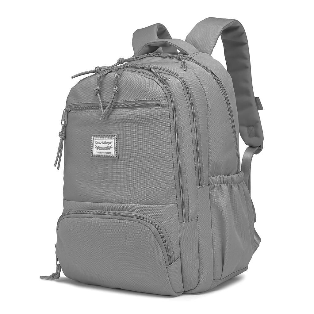 Smart Bags Sırt Çantası Okul Boyu Kalem Kutusu Hediyeli 3196 Vizon