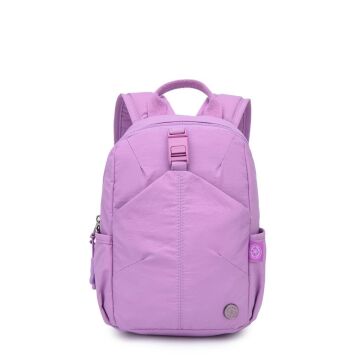 Smart Bags Mikro Poly Kumaş Küçük Boy Kadın Sırt Çantası 3334 Lila