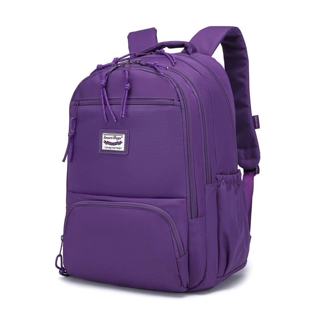 Smart Bags Sırt Çantası Okul Boyu Kalem Kutusu Hediyeli 3196 Mor