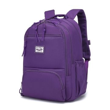 Smart Bags Sırt Çantası Okul Boyu Kalem Kutusu Hediyeli 3196 Mor