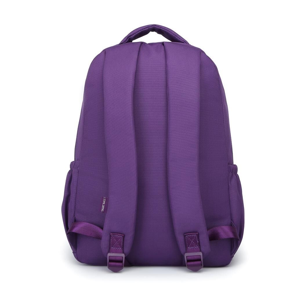 Smart Bags Sırt Çantası Okul Boyu Kalem Kutusu Hediyeli 3196 Mor