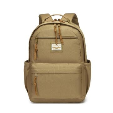 Smart Bags Sırt Çantası Okul Boyu Laptop Gözlü 3198 Camel