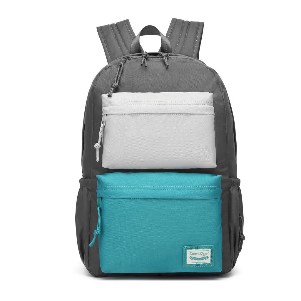 Smart Bags Sırt Çantası Okul Boyu Laptop Gözlü 3155 Koyu Gri