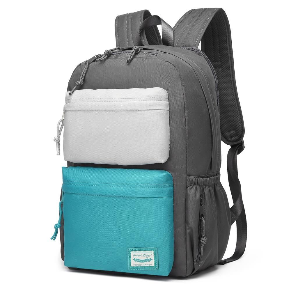 Smart Bags Sırt Çantası Okul Boyu Laptop Gözlü 3155 Koyu Gri