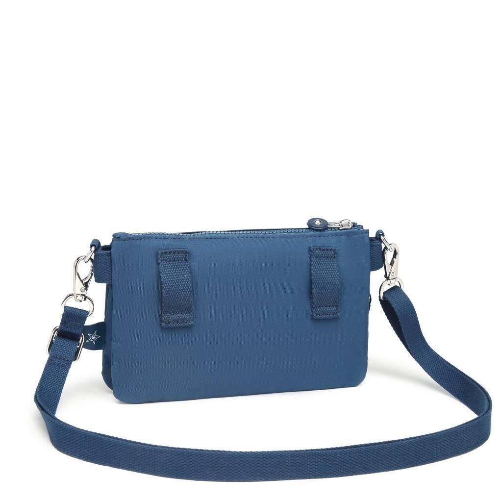 Minik Boy Krinkıl Kumaş Kadın Postacı Çantası Smart Bags 1191 Laci