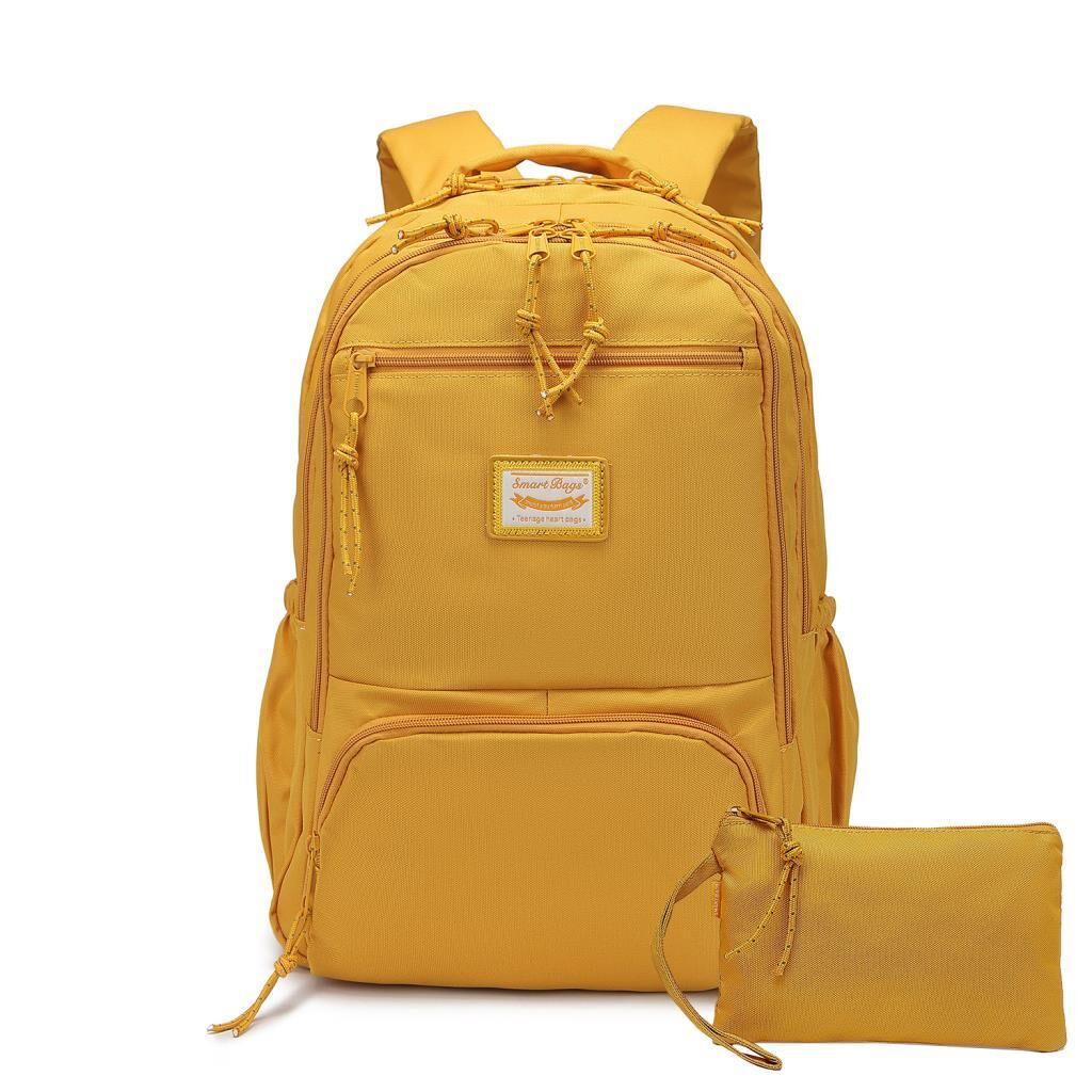 Smart Bags Sırt Çantası Okul Boyu Kalem Kutusu Hediyeli 3196 Hardal