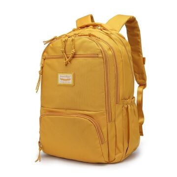Smart Bags Sırt Çantası Okul Boyu Kalem Kutusu Hediyeli 3196 Hardal