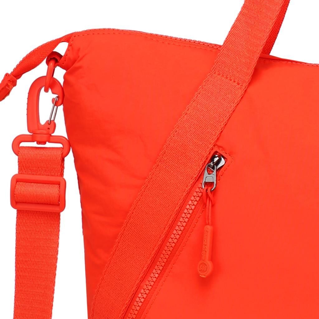 Smart Bags Mikro Poly Kumaş Büyük Boy Kadın Omuz Çantası 3335 Orange