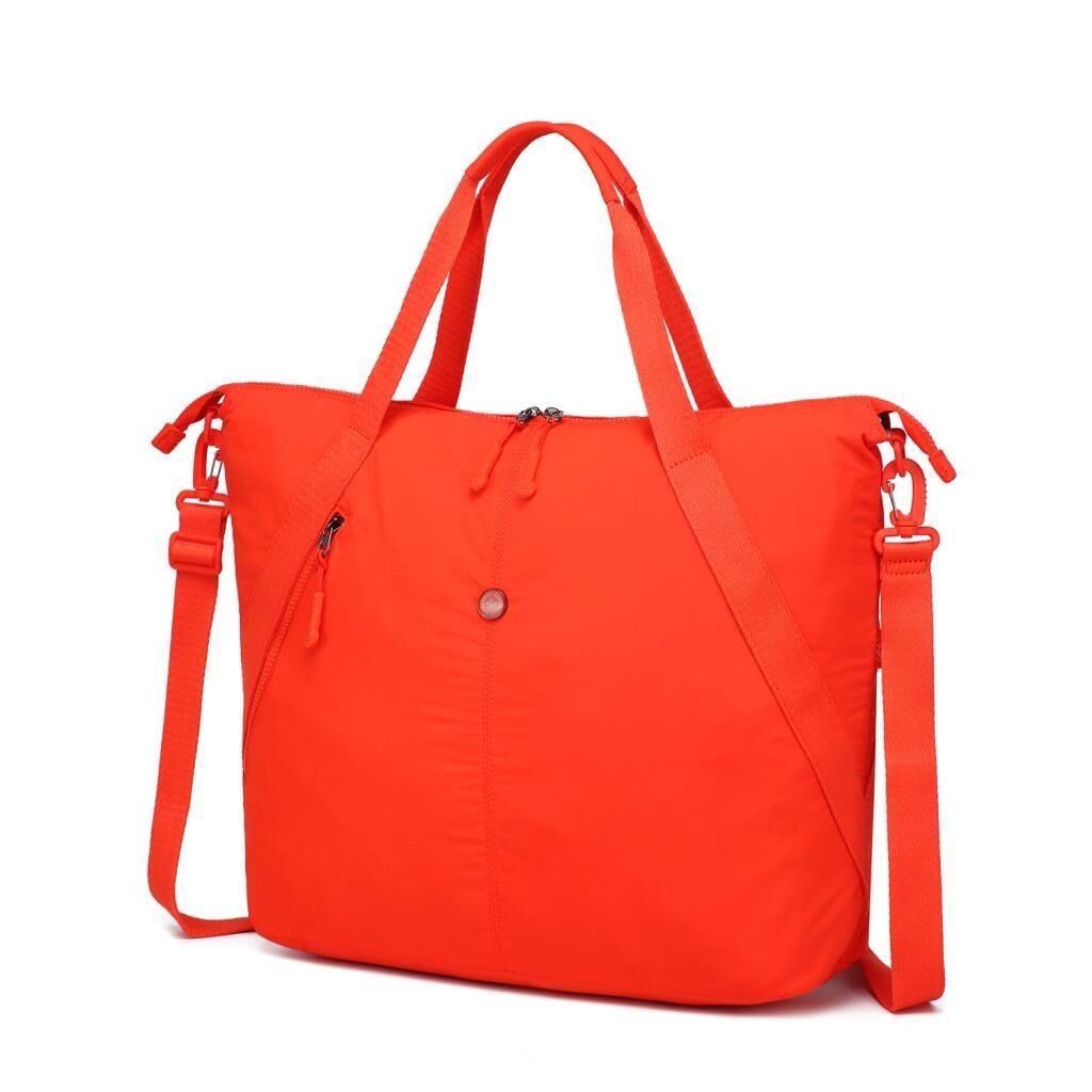 Smart Bags Mikro Poly Kumaş Büyük Boy Kadın Omuz Çantası 3335 Orange