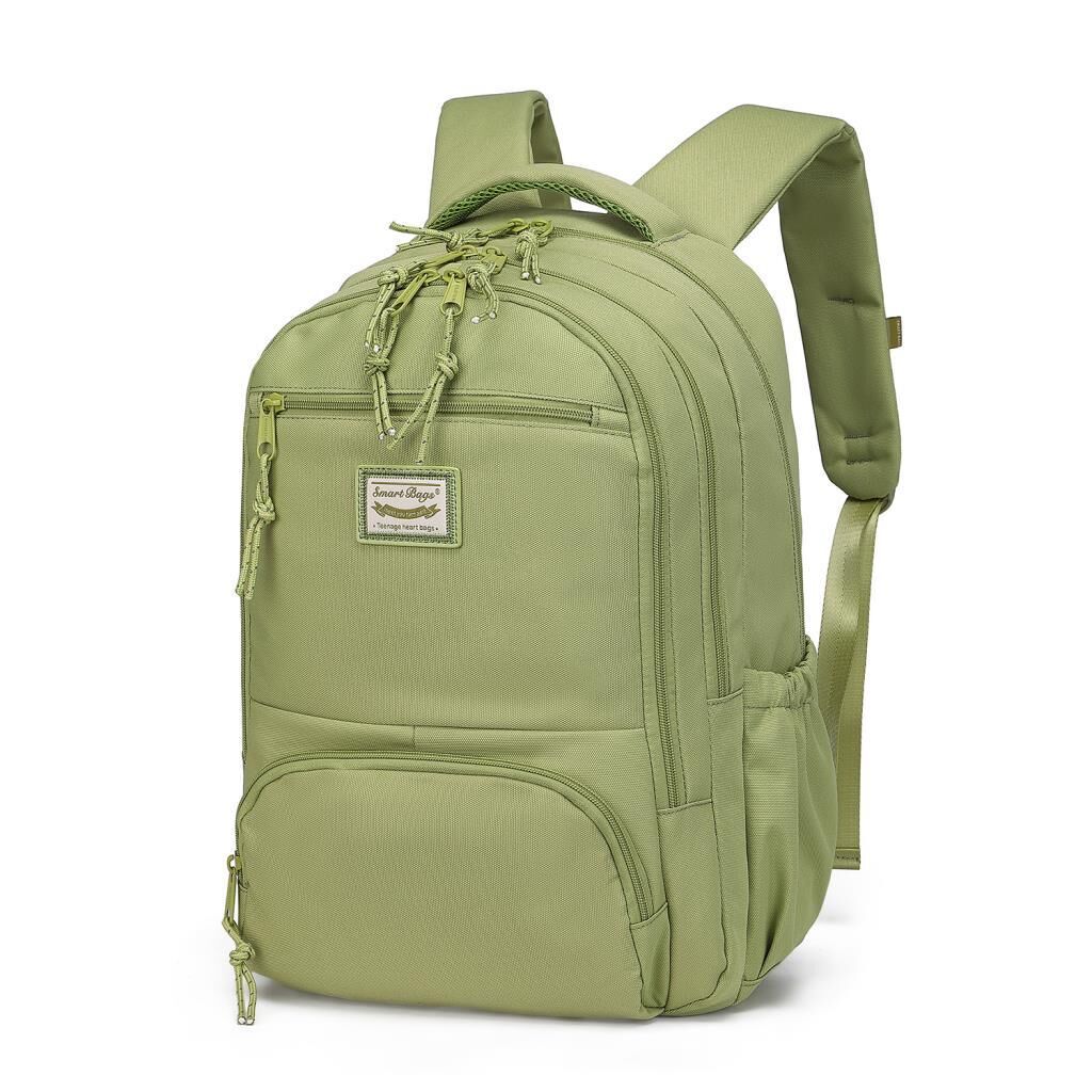 Smart Bags Sırt Çantası Okul Boyu Kalem Kutusu Hediyeli 3196 New Yeşil