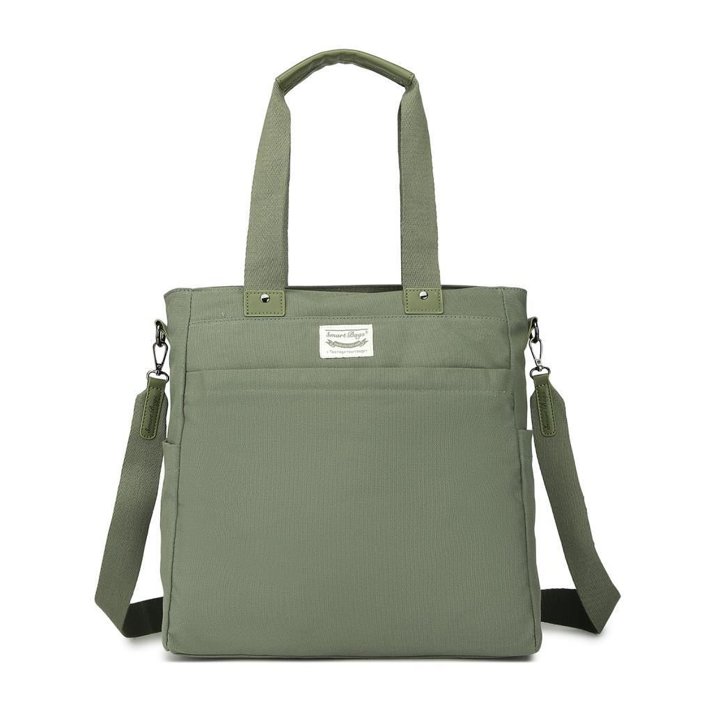 Smart Bags Exclusive Kanvas Kumaş Kadın Omuz Çantası 1309