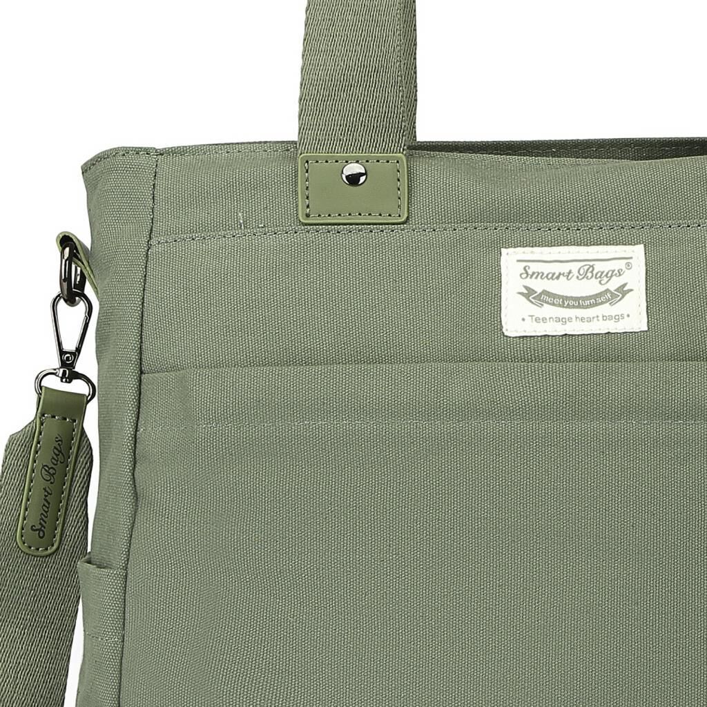 Smart Bags Exclusive Kanvas Kumaş Kadın Omuz Çantası 1309