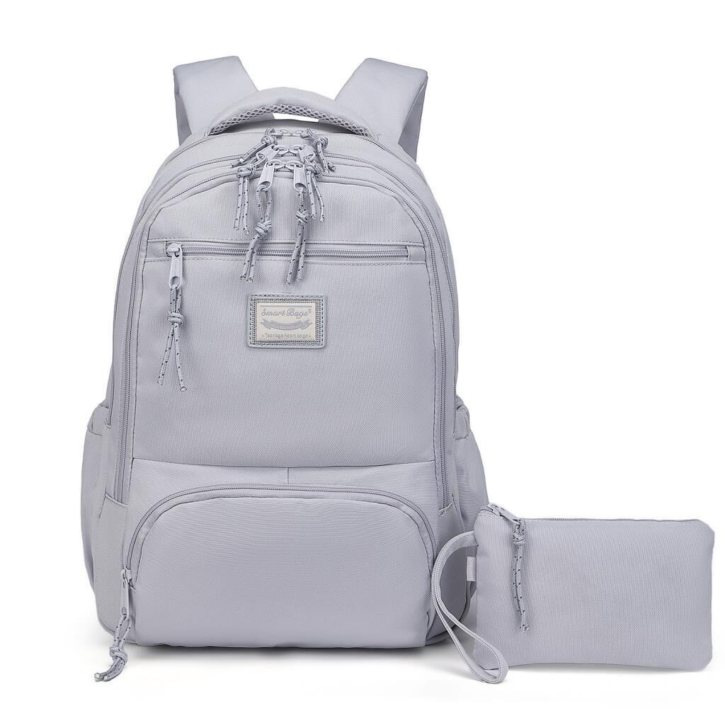 Smart Bags Sırt Çantası Okul Boyu Kalem Kutusu Hediyeli 3196 A.Lila