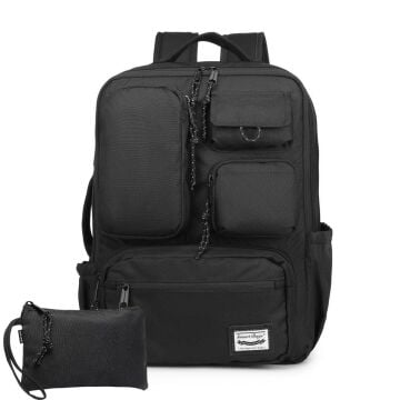 Smart Bags Sırt Çantası Okul Boyu Kalem Kutusu Hediyeli 3210 01 Siyah