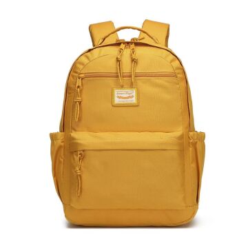 Smart Bags Sırt Çantası Okul Boyu Laptop Gözlü 3198 Hardal
