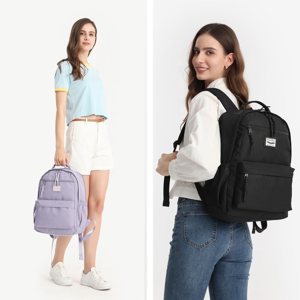 Smart Bags Sırt Çantası Okul Boyu Laptop Gözlü 3198 Hardal