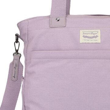 Smart Bags Exclusive Kanvas Kumaş Kadın Omuz Çantası 1309 Lila