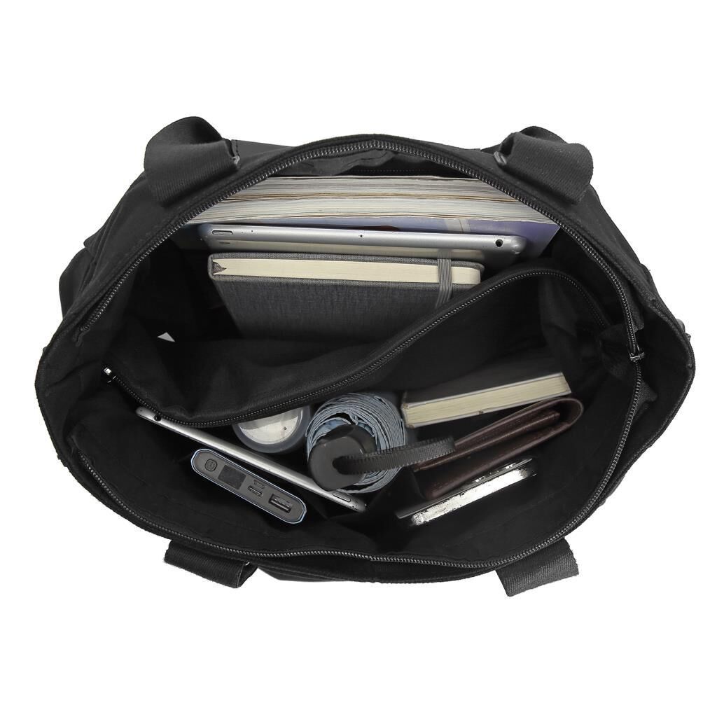 Smart Bags Exclusive Kanvas Kumaş Kadın Omuz Çantası 1309 Lila