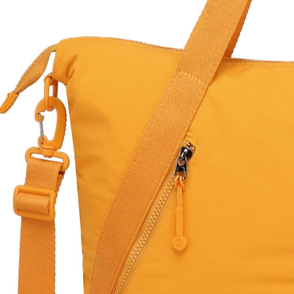 Smart Bags Mikro Poly Kumaş Büyük Boy Kadın Omuz Çantası 3335 Hardal