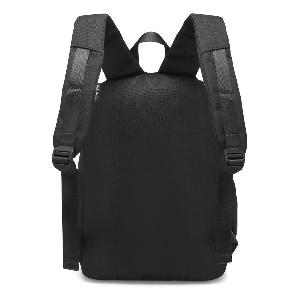 Smart Bags Sırt Çantası Okul Boyu Laptop Gözlü 3199 01 Siyah