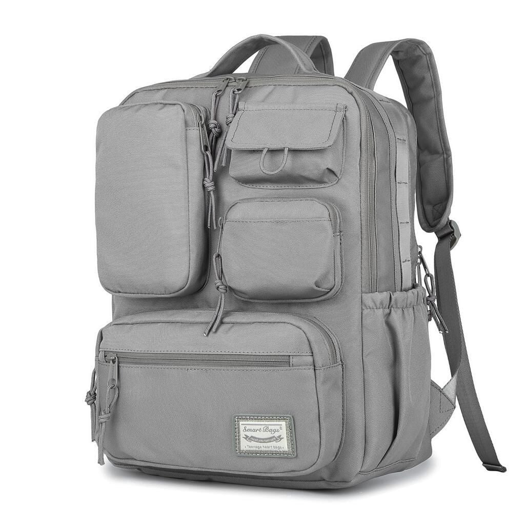 Smart Bags Sırt Çantası Okul Boyu Kalem Kutusu Hediyeli 3210 Vizon