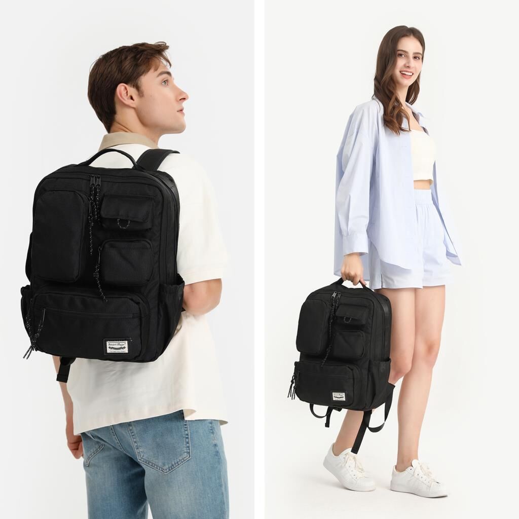 Smart Bags Sırt Çantası Okul Boyu Kalem Kutusu Hediyeli 3210 Vizon