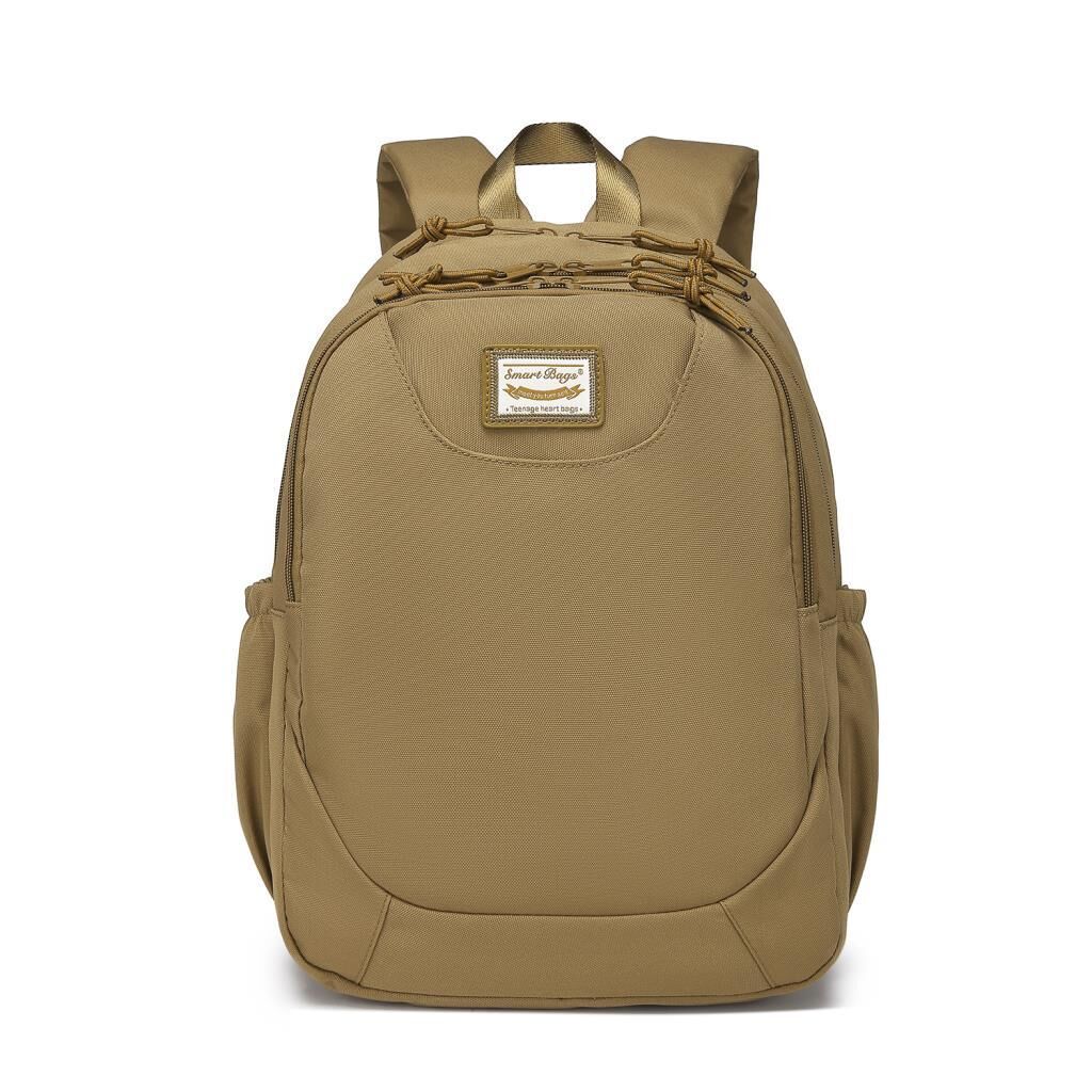 Smart Bags Sırt Çantası Okul Boyu Laptop Gözlü 3199 Camel