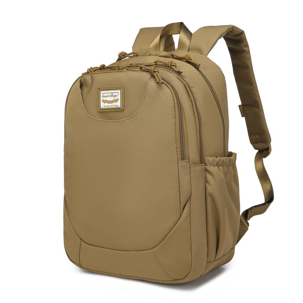 Smart Bags Sırt Çantası Okul Boyu Laptop Gözlü 3199 Camel