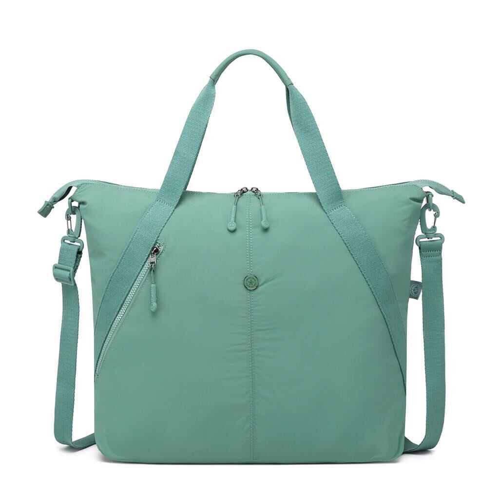 Smart Bags Mikro Poly Kumaş Büyük Boy Kadın Omuz Çantası 3335 Mint