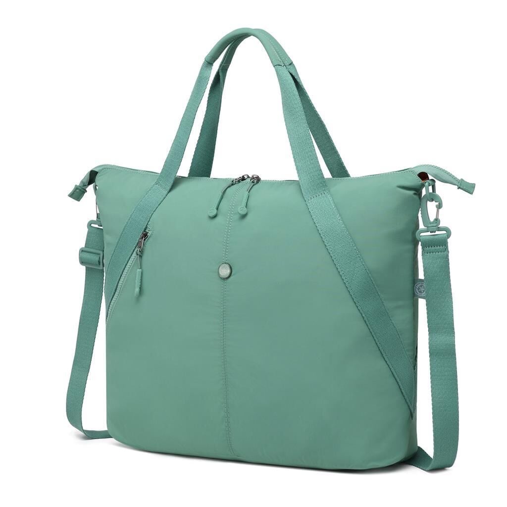 Smart Bags Mikro Poly Kumaş Büyük Boy Kadın Omuz Çantası 3335 Mint