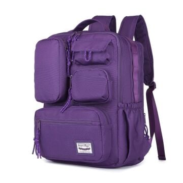 Smart Bags Sırt Çantası Okul Boyu Kalem Kutusu Hediyeli 3210 Mor