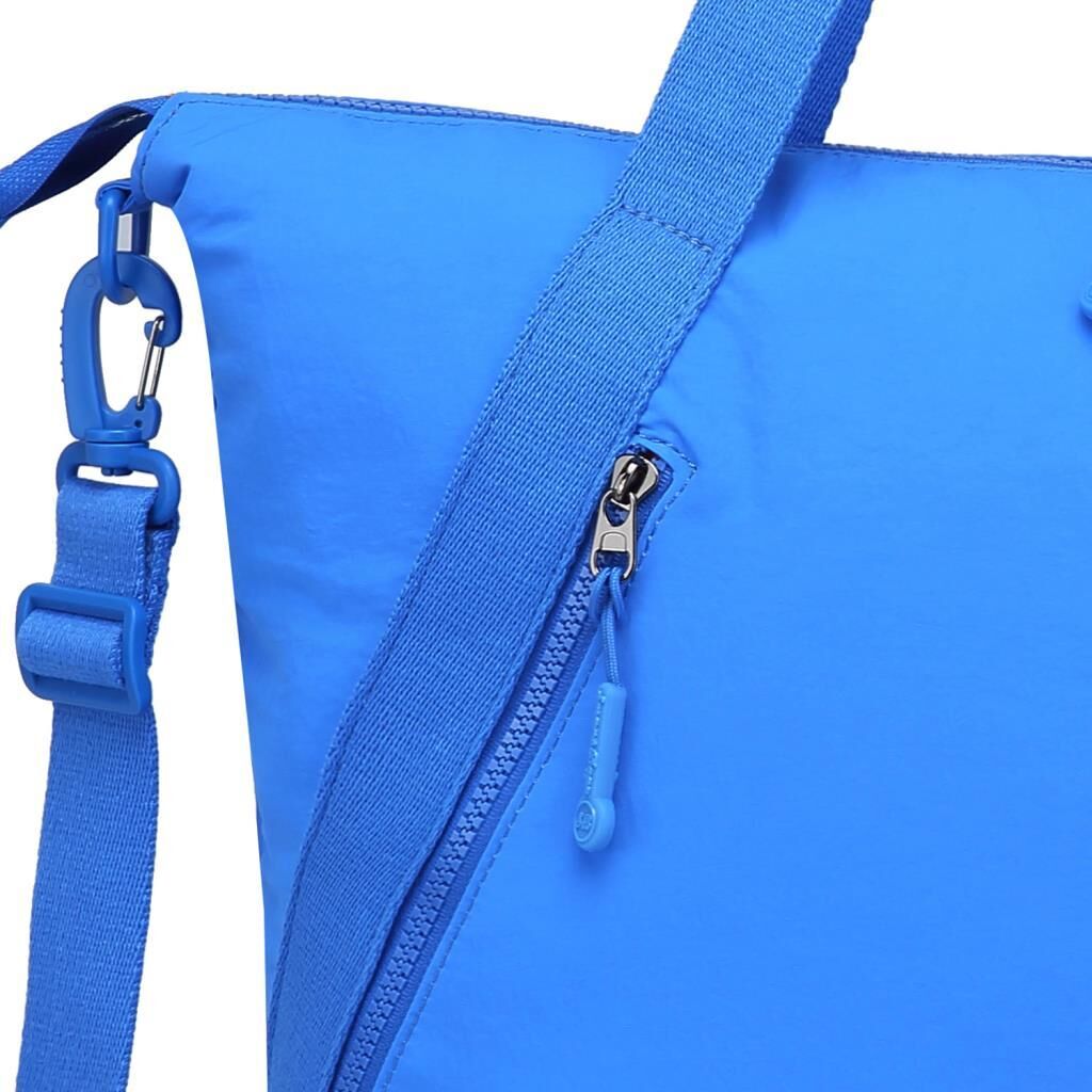 Smart Bags Mikro Poly Kumaş Büyük Boy Kadın Omuz Çantası 3335 Mavi
