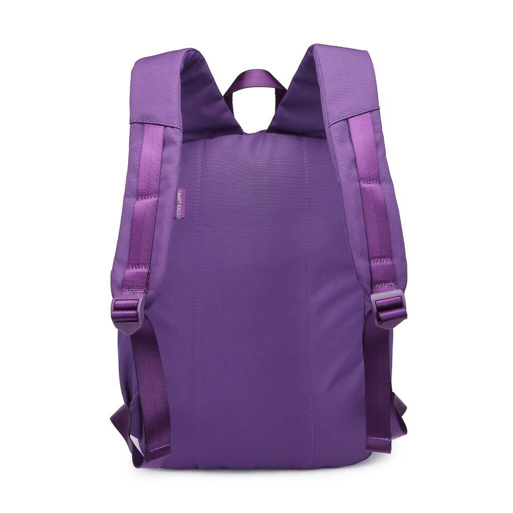 Smart Bags Sırt Çantası Okul Boyu Laptop Gözlü 3199 Mor