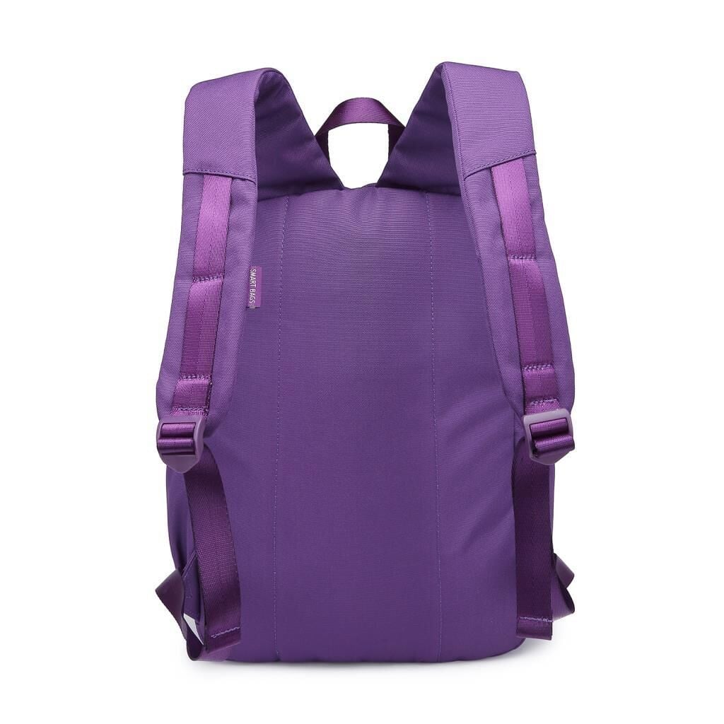 Smart Bags Sırt Çantası Okul Boyu Laptop Gözlü 3199 Mor