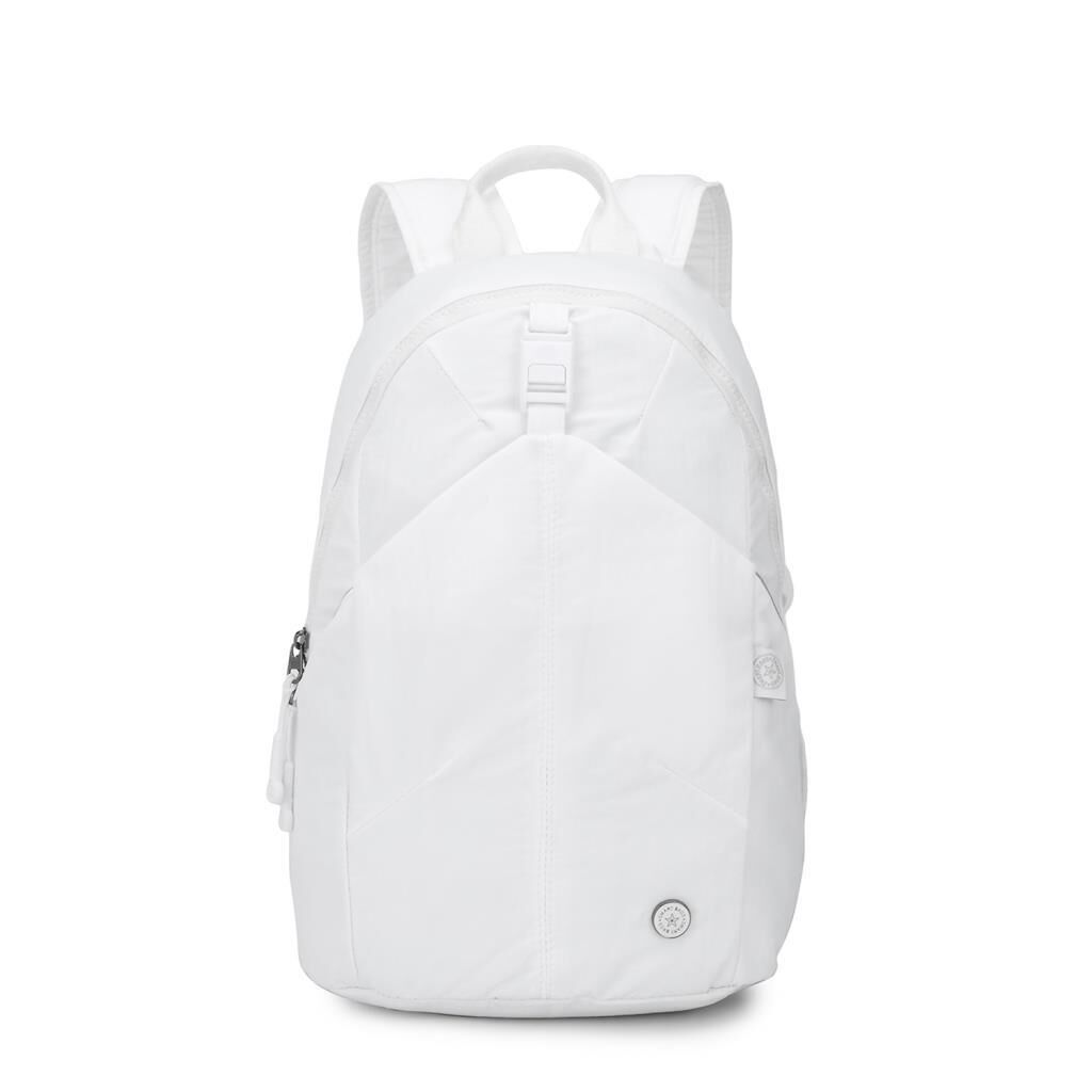 Smart Bags Mikro Poly Kumaş Kadın Sırt Çantası 3336 Beyaz