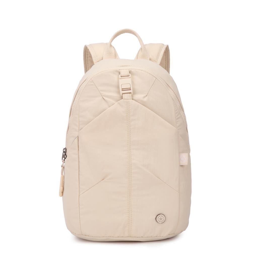 Smart Bags Mikro Poly Kumaş Kadın Sırt Çantası 3336 Bej