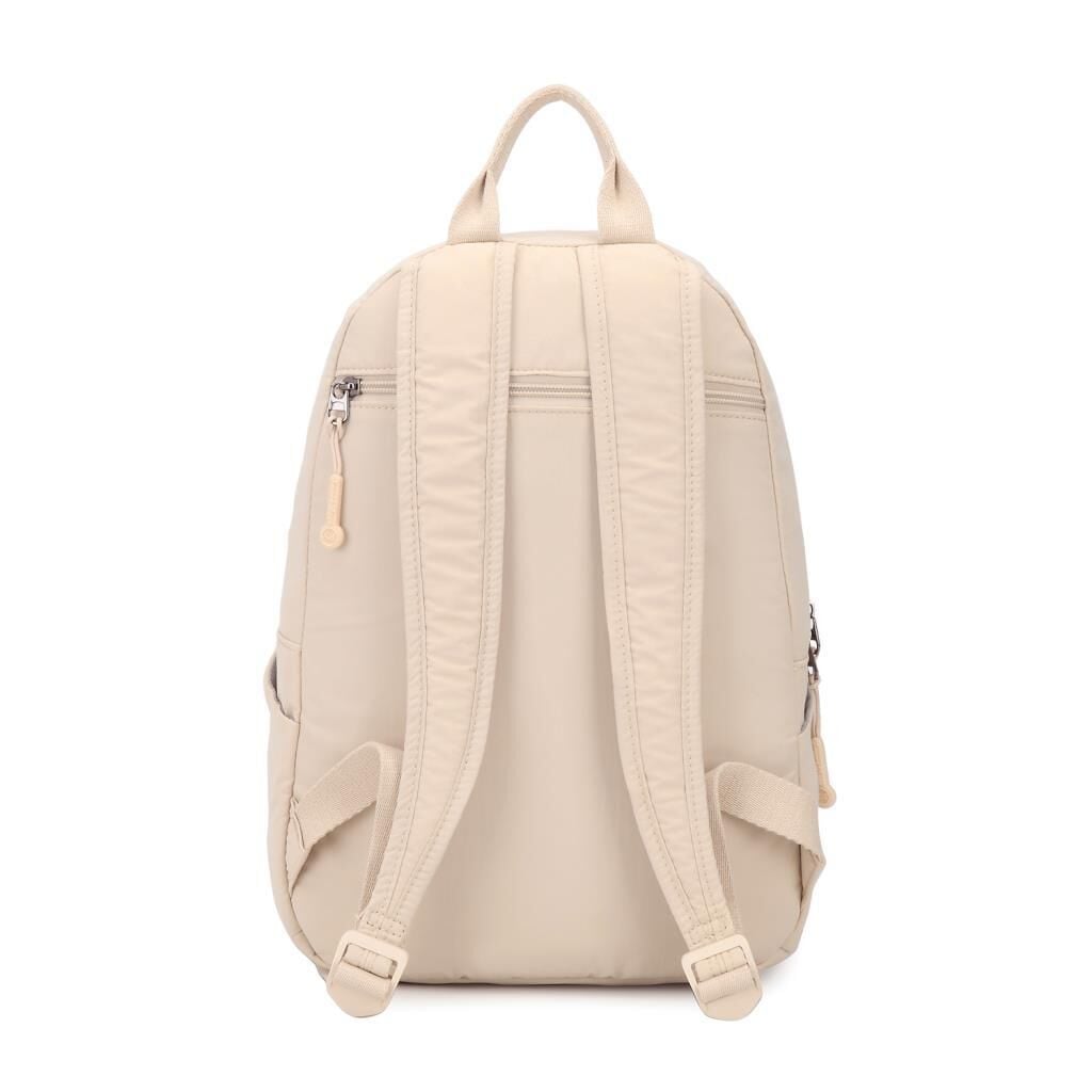 Smart Bags Mikro Poly Kumaş Kadın Sırt Çantası 3336 Bej
