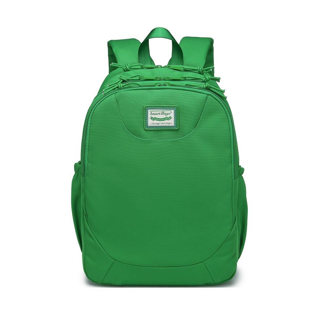 Smart Bags Sırt Çantası Okul Boyu Laptop Gözlü 3199 Yeşil