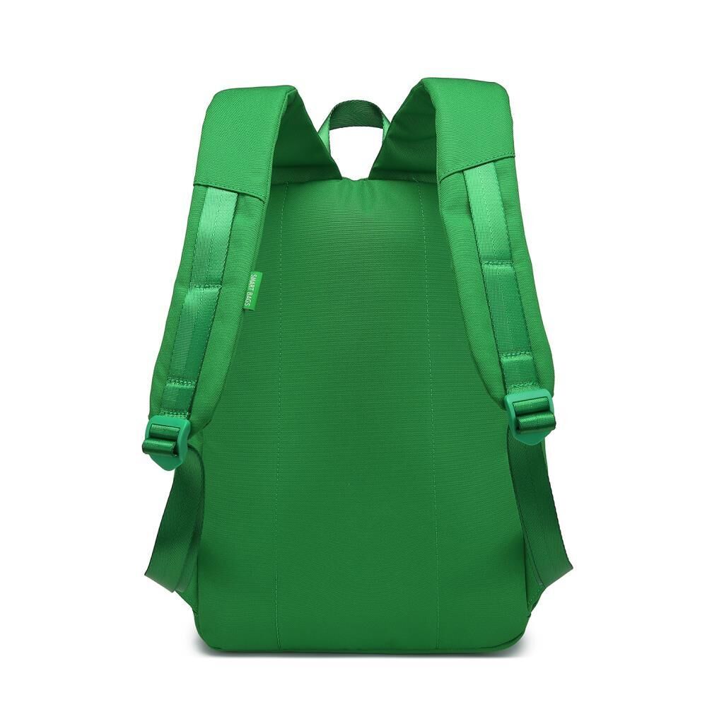 Smart Bags Sırt Çantası Okul Boyu Laptop Gözlü 3199 Yeşil