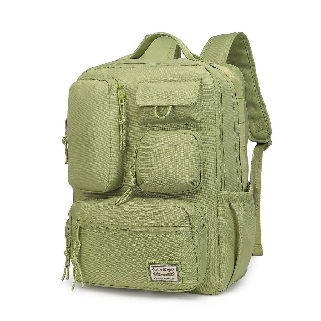 Smart Bags Sırt Çantası Okul Boyu Kalem Kutusu Hediyeli 3210 New Yeşil