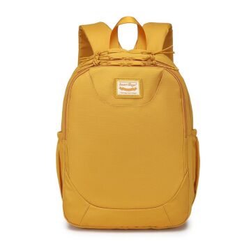 Smart Bags Sırt Çantası Okul Boyu Laptop Gözlü 3199 Hardal