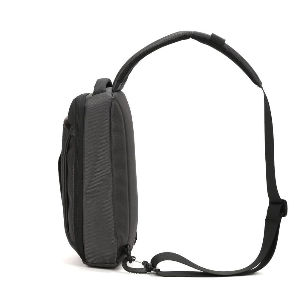 Baggaj Tek Askılı Çapraz Bodybag Sırt Çantası Gri