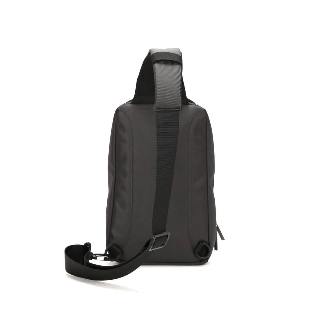 Baggaj Tek Askılı Çapraz Bodybag Sırt Çantası Gri