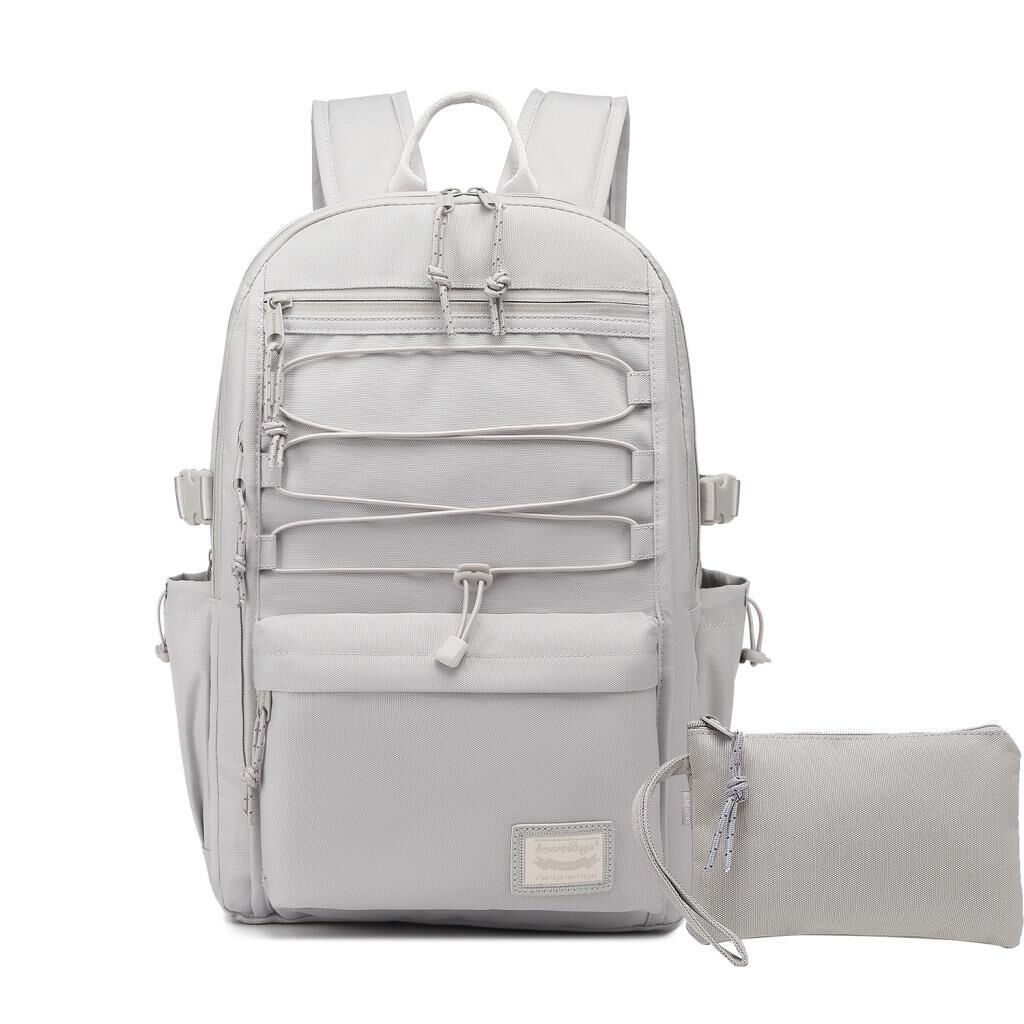 Smart Bags Sırt Çantası Okul Boyu Kalem Kutusu Hediyeli 3156 A.Gri
