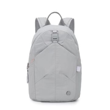 Smart Bags Mikro Poly Kumaş Kadın Sırt Çantası 3336 Gri