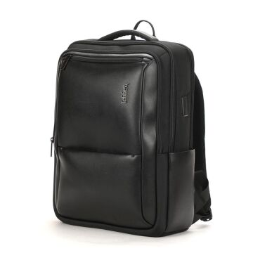 Laptop Bölmeli İnce Tasarım Sırt Çantası Baggaj S24111 Siyah