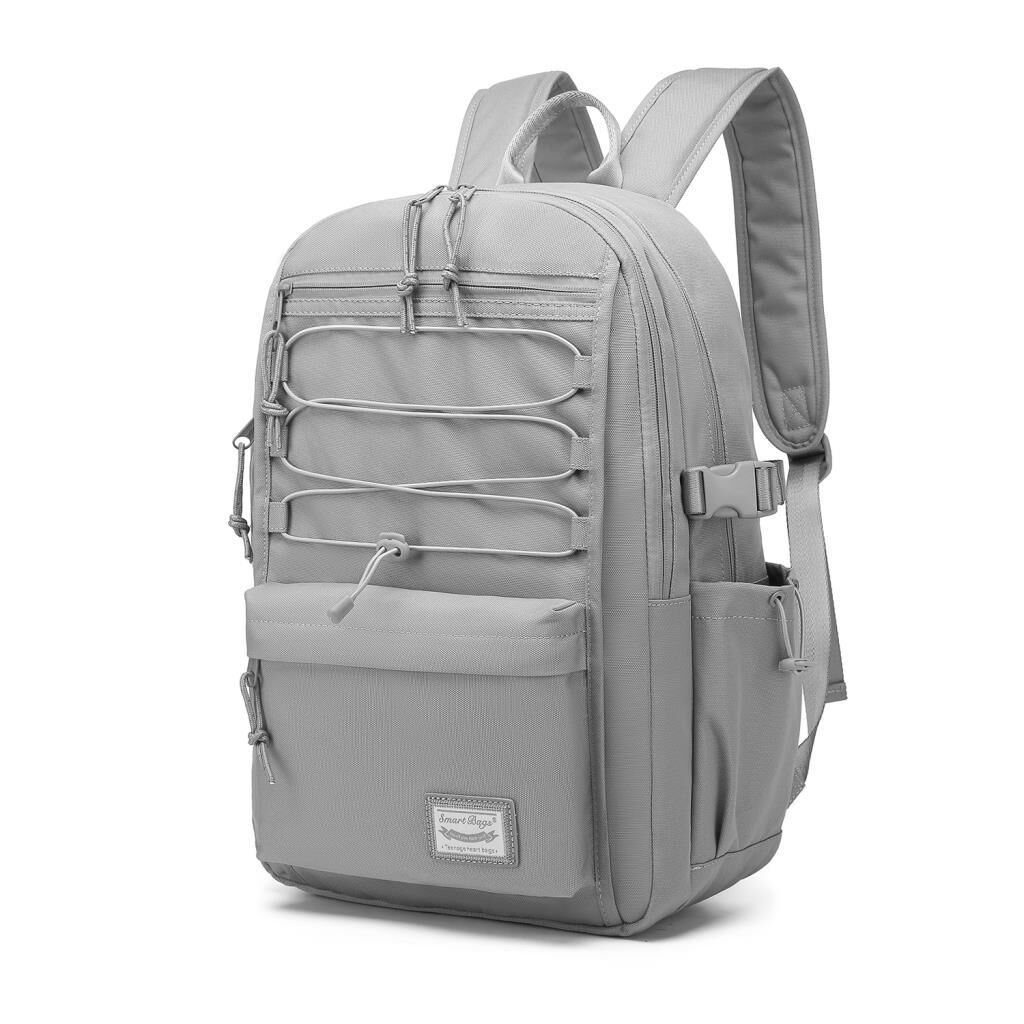 Smart Bags Sırt Çantası Okul Boyu Kalem Kutusu Hediyeli 3156 Vizon