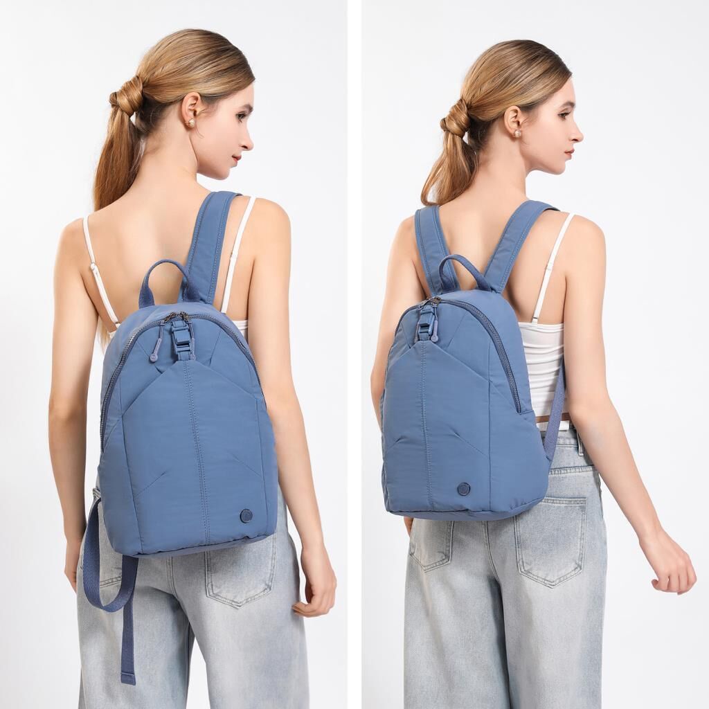 Smart Bags Mikro Poly Kumaş Kadın Sırt Çantası 3336 Lila